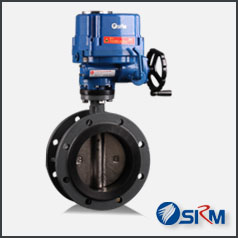 法蘭式電動襯膠蝶閥