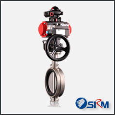 對夾式氣動襯膠蝶閥